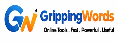 GrippingWords - Multi Utility Online Tools